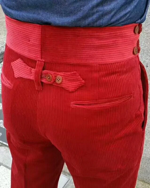 Bespoke European Style Italy Style England Styles Slacks Gurkha Pants Trousers