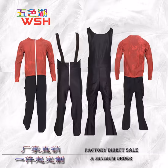 Adult Children Suspenders Split Suit Ski Suit Men and Women Single and Double Board Ski Suit Custom